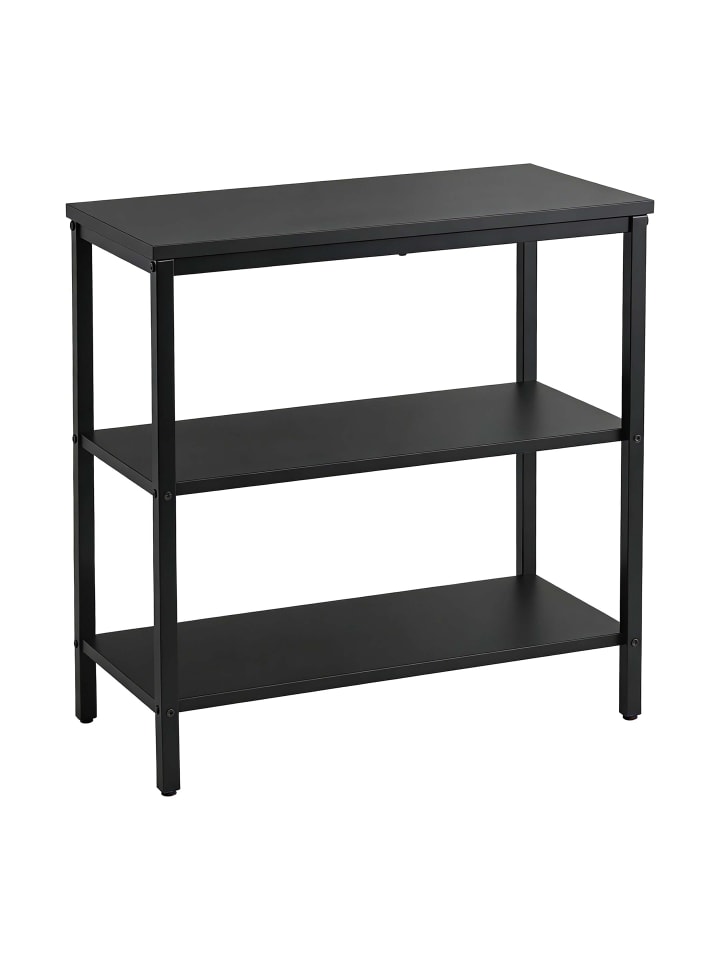 Nachttisch in Schwarz - (B)60 x (H)61 x (T)30 cm