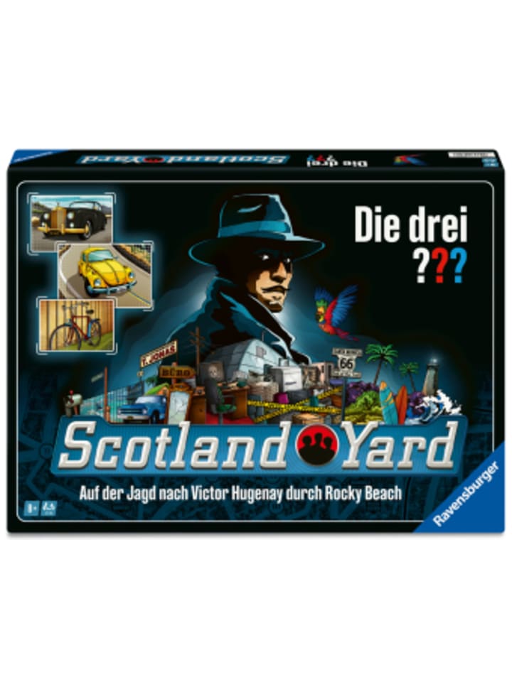 Spiel - Die drei ??? Scotland Yard - Gesellschaftsspiel & Brettspiel ab 8 J