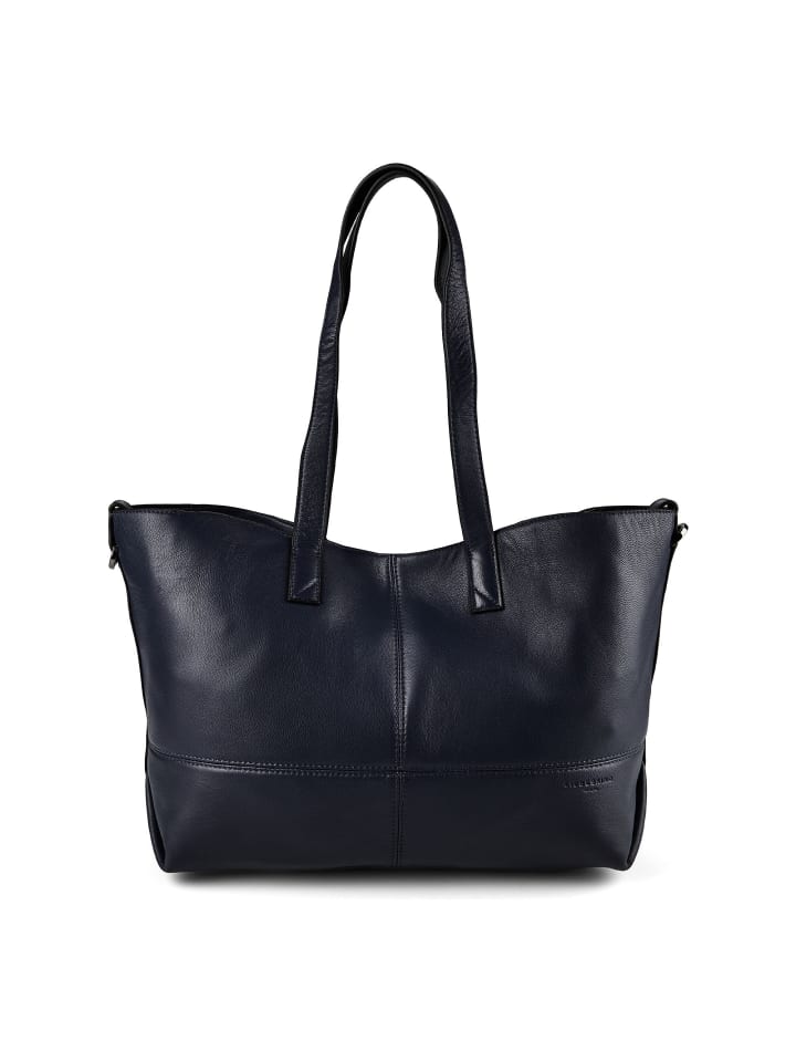 Ariel Shopper Tasche Leder 49 cm peacoat