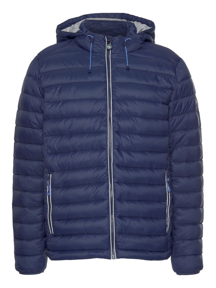 Steppjacke in marine