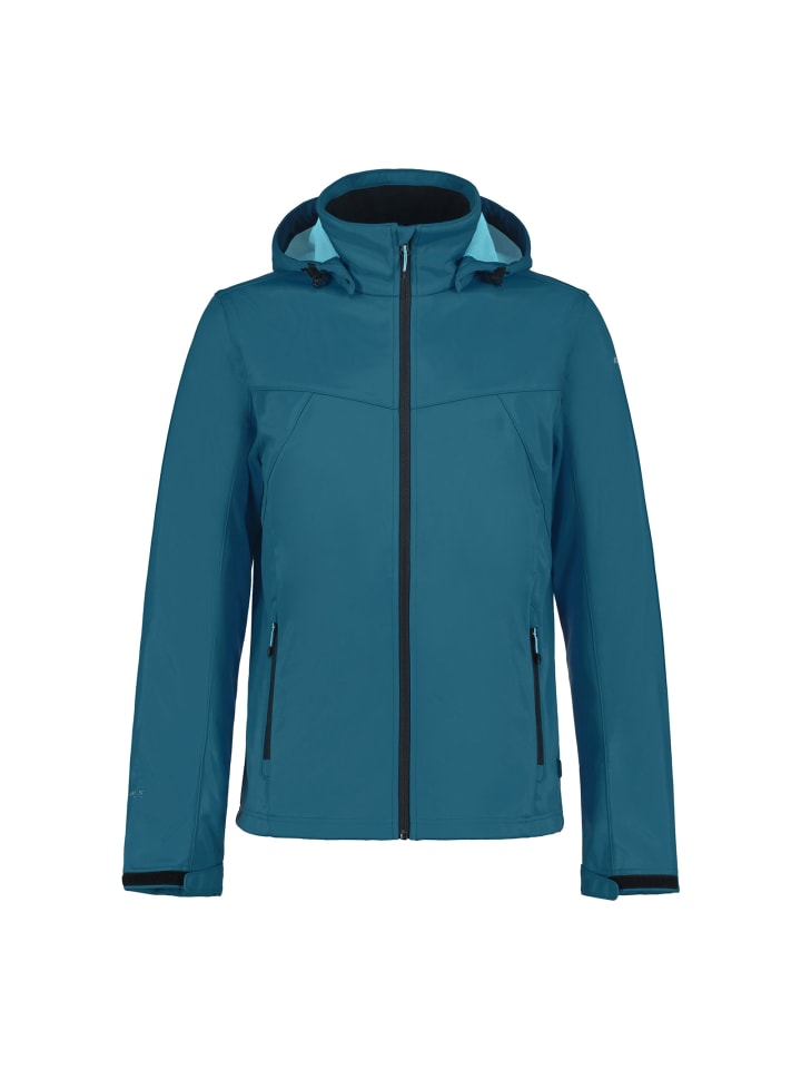 Softshelljacke in Blau