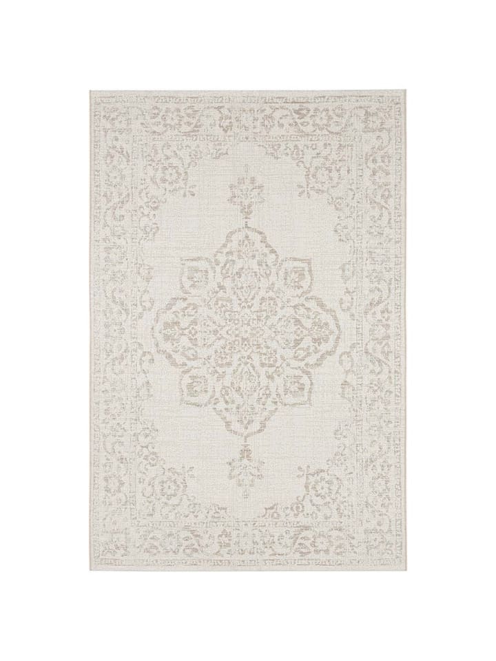 Indoor Outdoor Teppich Tilos in Creme Beige