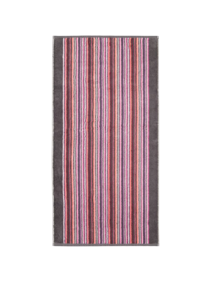 Cawö Handtücher Remake Streifen 2020 beere-multicolor - 17 in beere-multicolor - 17
