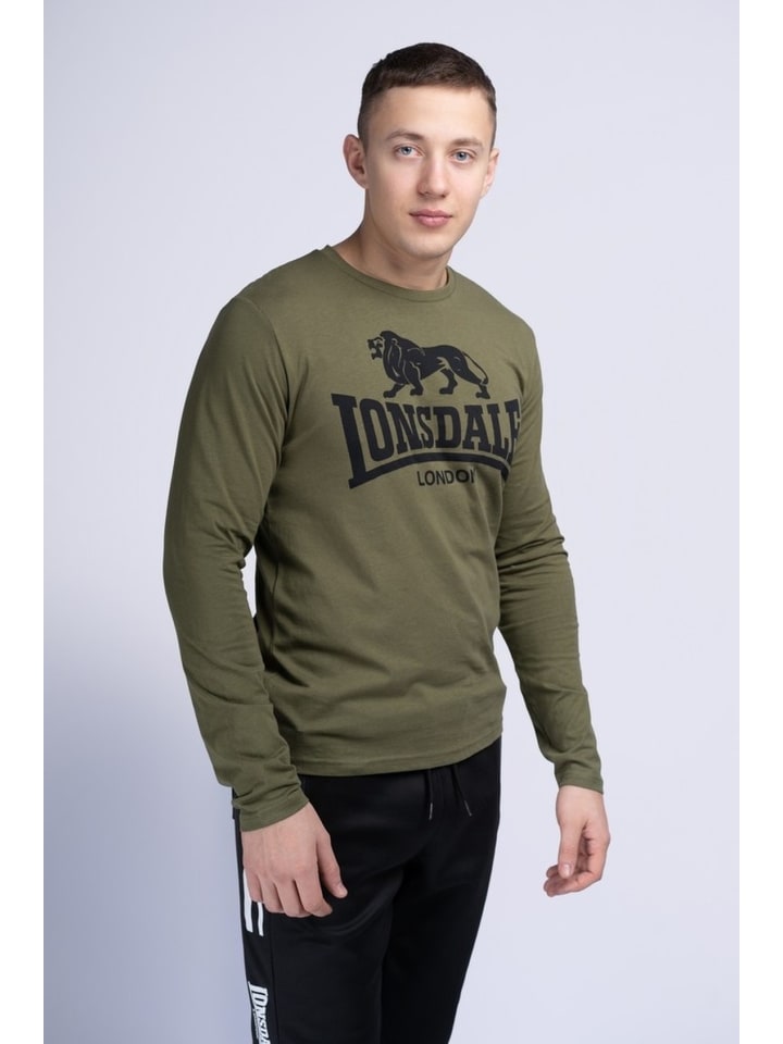 Longsleeve "Ayrshire" in Schwarz