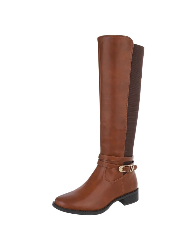 Stiefel in Camel