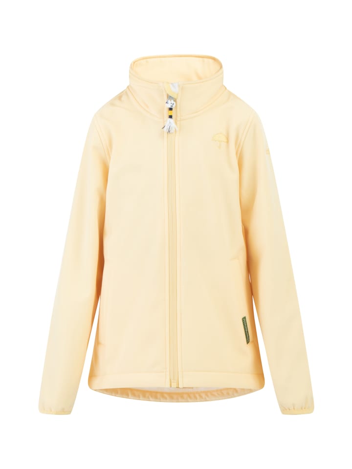 Mädchen Softshelljacke - Recyceltes Material in Vanille-280