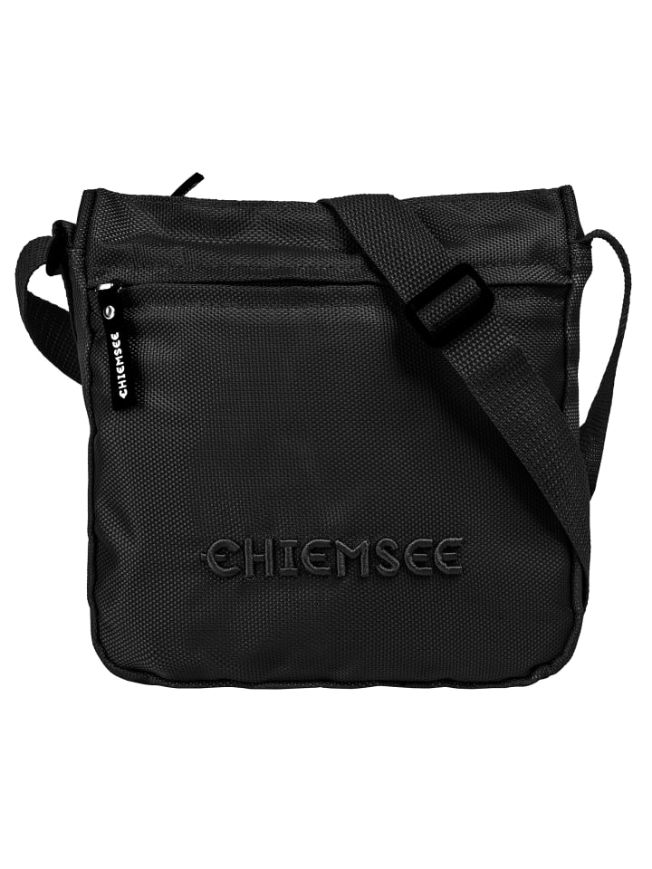 Umhängetasche Nylon in schwarz