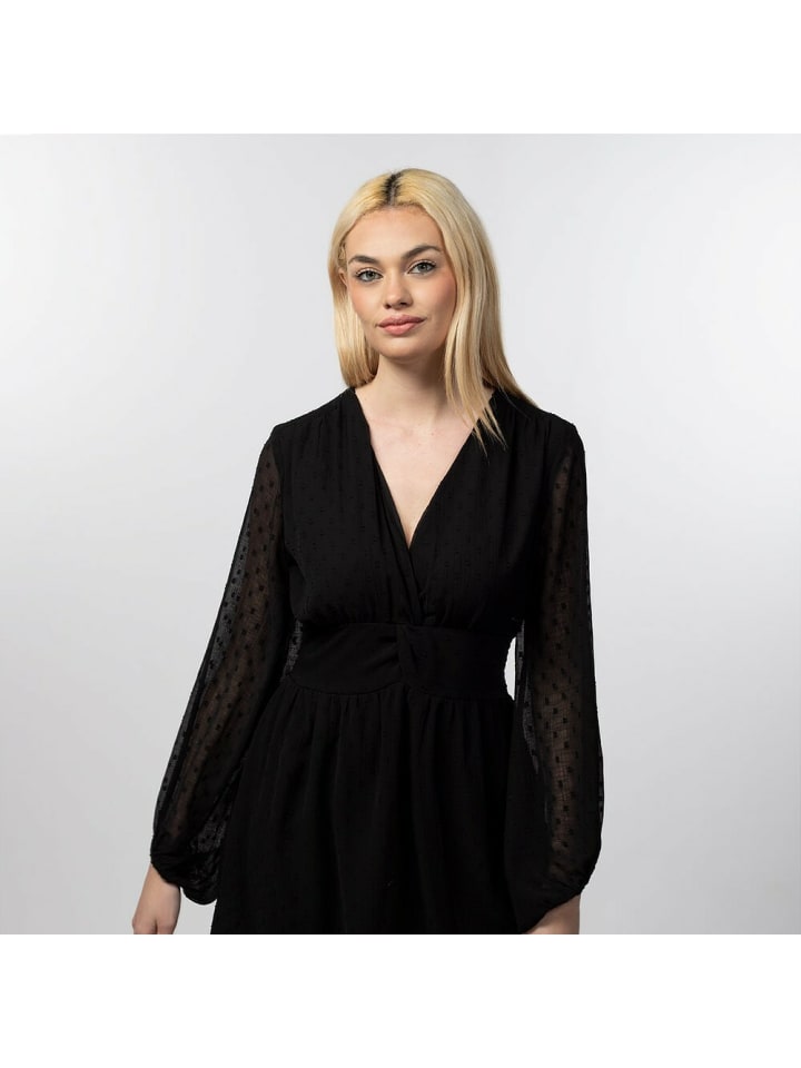 Kleid in Schwarz