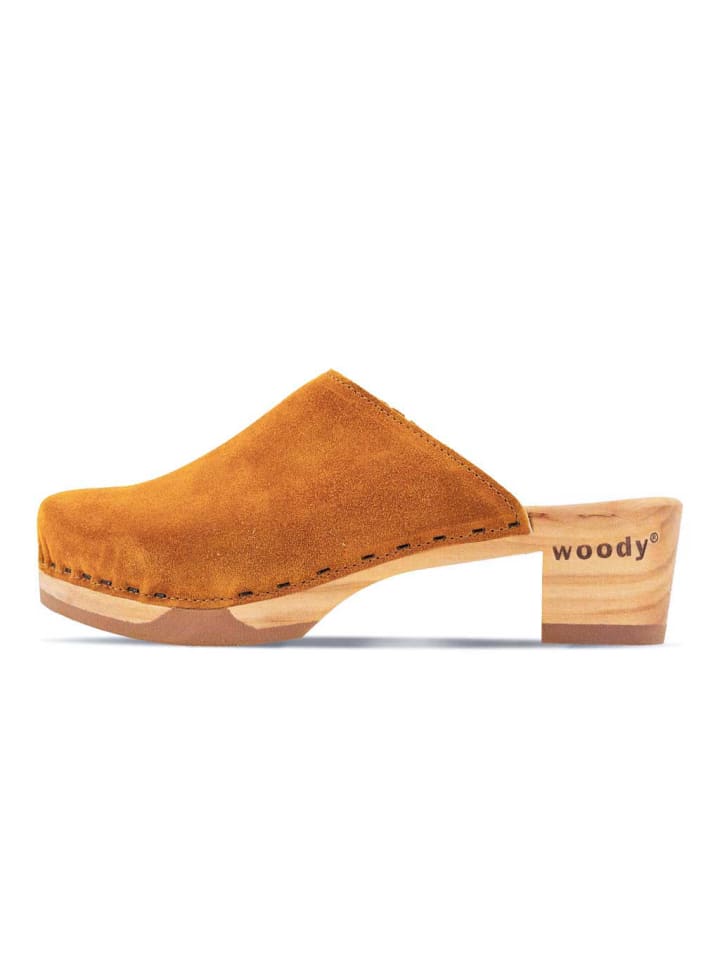 Schnürschuh in orange