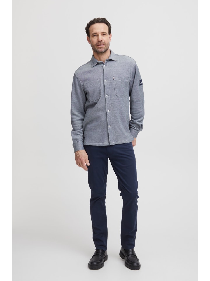 Hemdjacke FQOliver in Dunkelblau