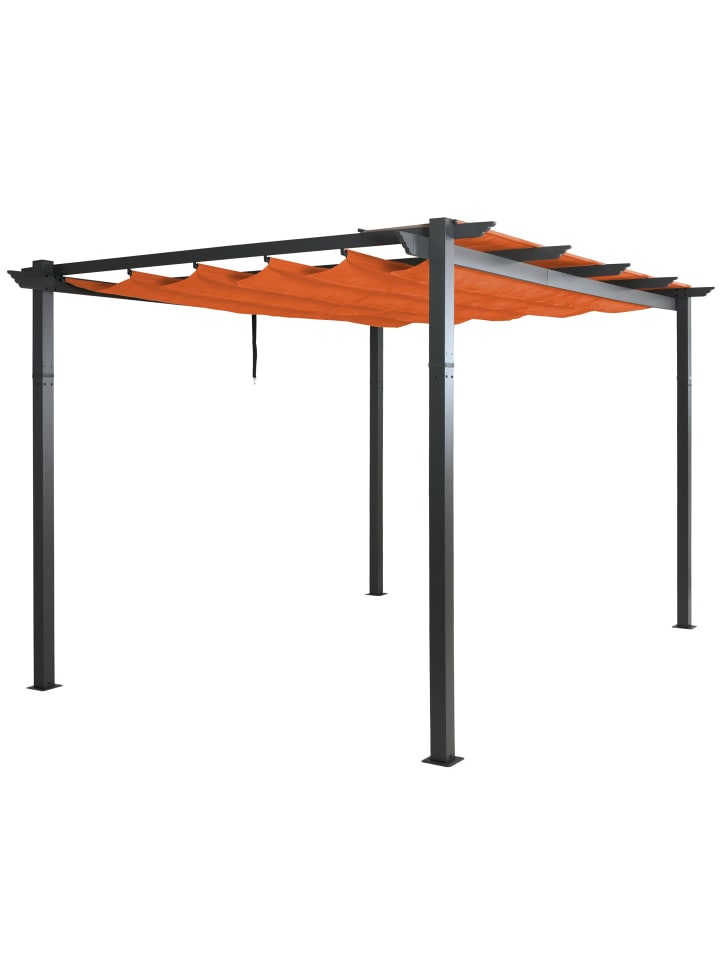 Aluminium Pergola N93, Terrakotta