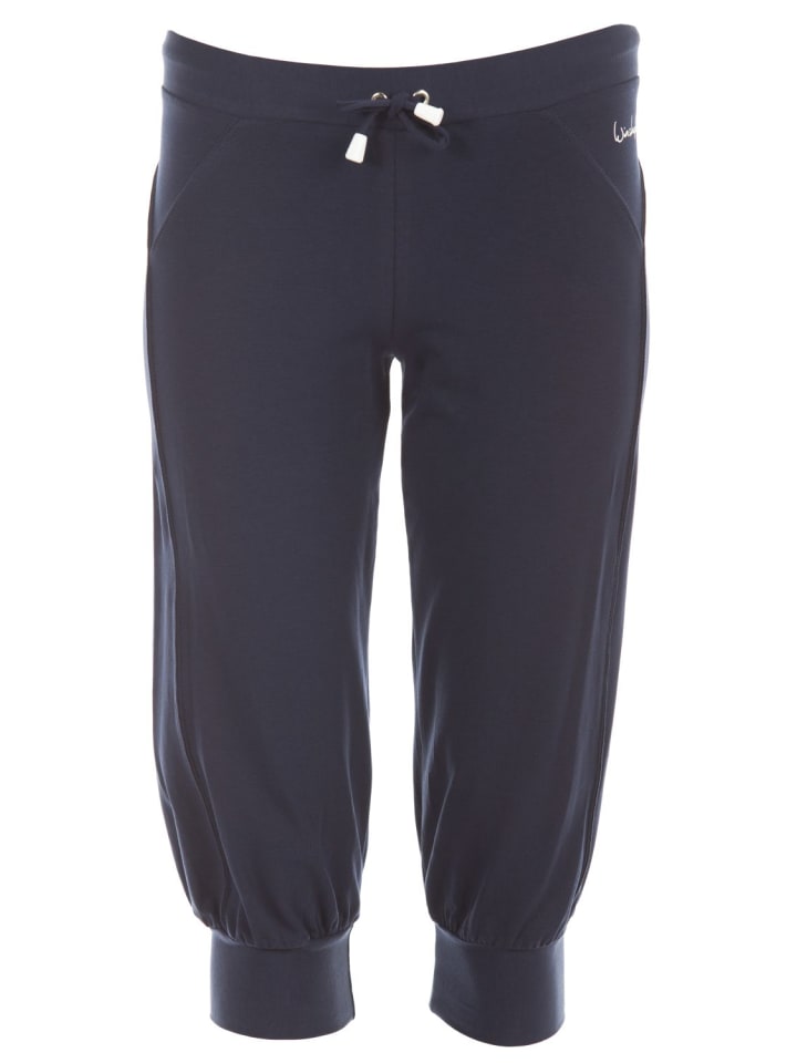 3/4-Trainingshose WBE5 in night blue