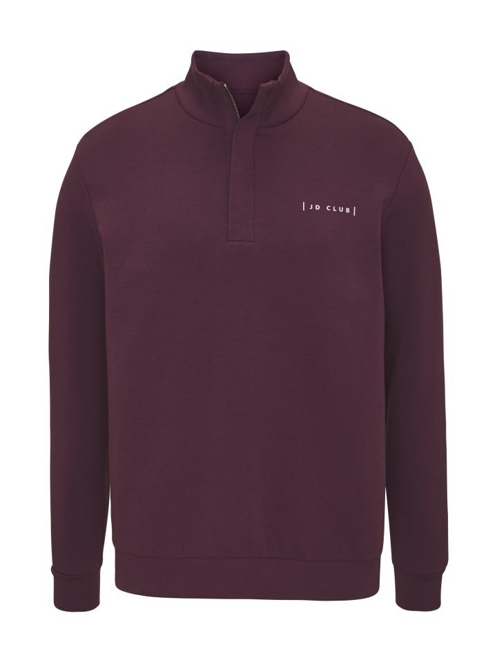 Sweatshirt in bordeaux