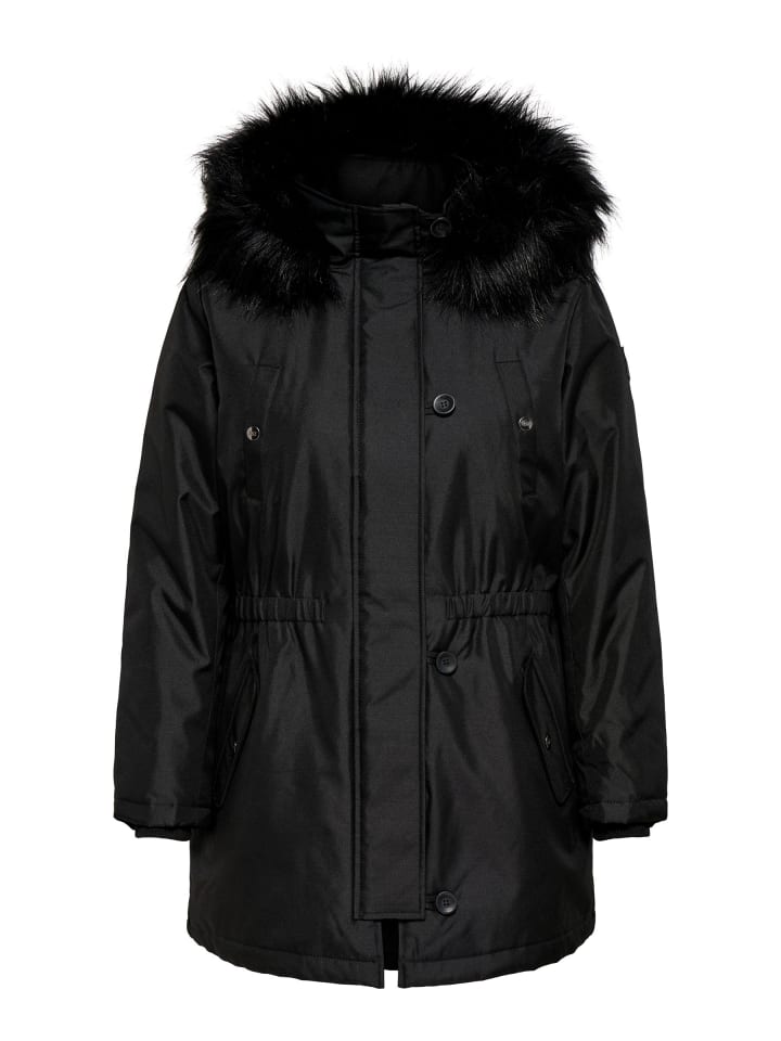 Langer Parka in Black