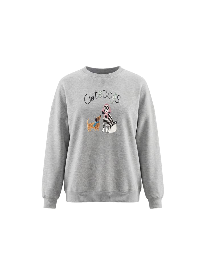 Women Sweatshirt in Grey
