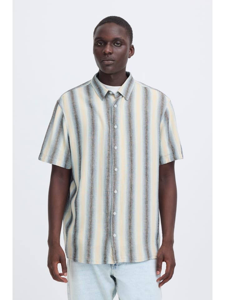 Leinenhemd BHBobby in Blau