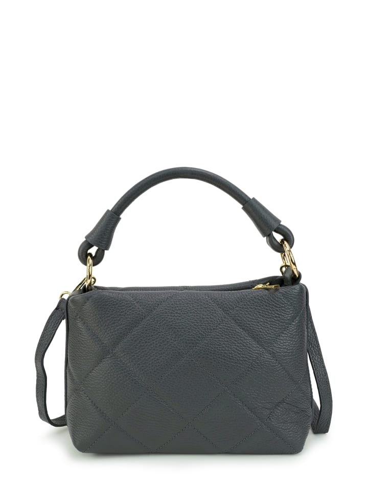 Ledertasche ADEA in thunder grey