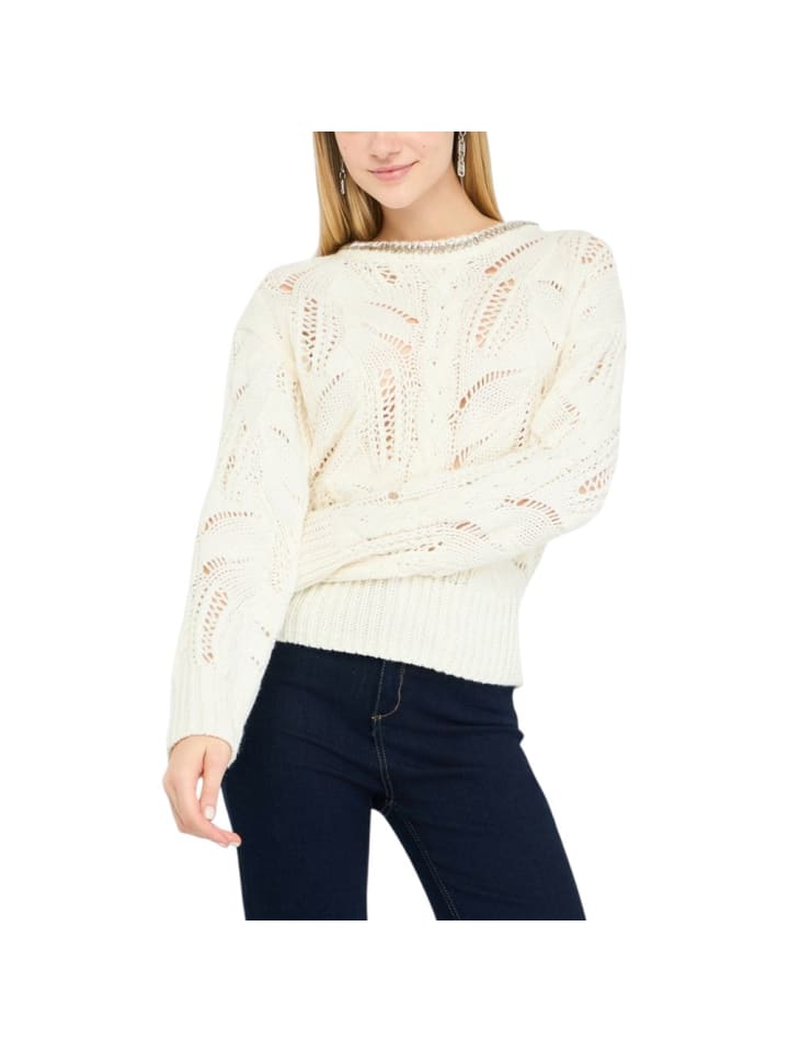 Grau Weiß Marabu Sweatshirt