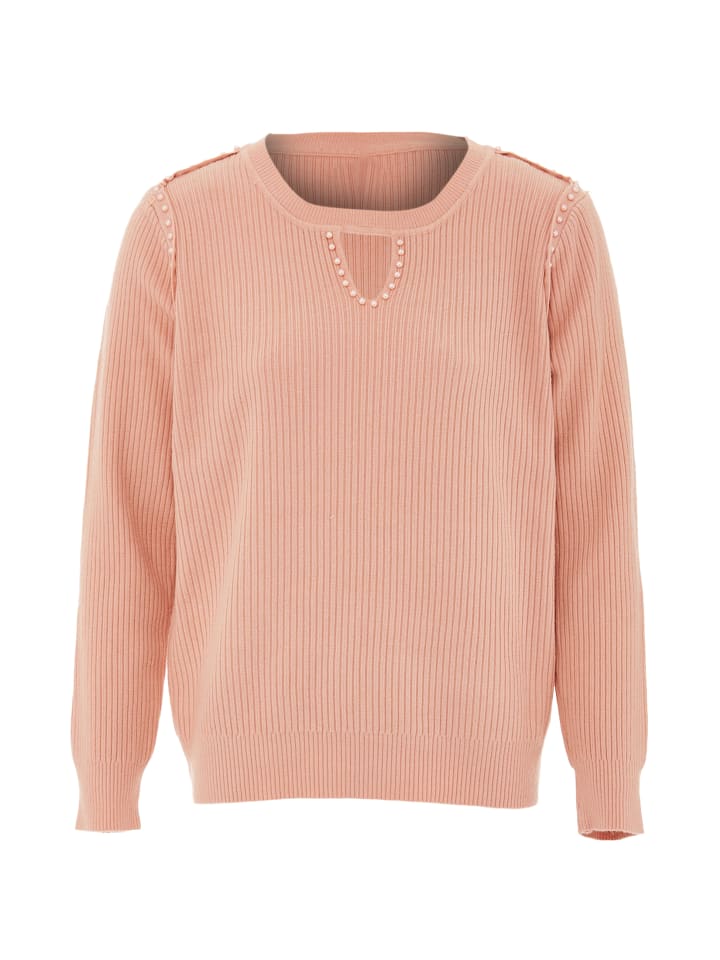 Women Strickpullover in ROSA