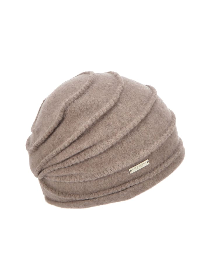Baskenmütze in beige