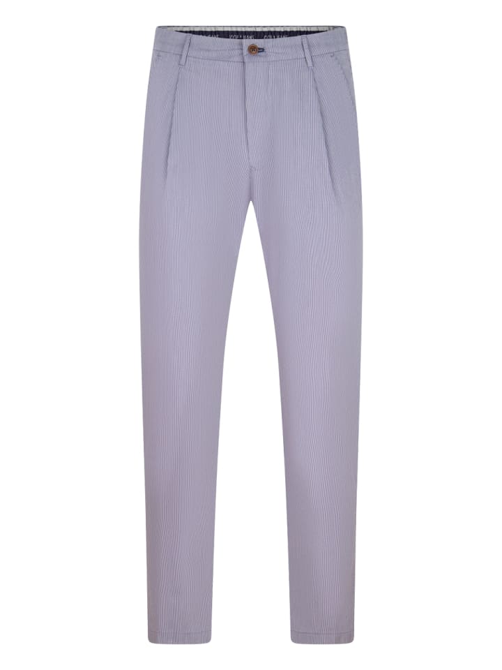 Stoffhose / Chino LEAD2 tapered in Blau
