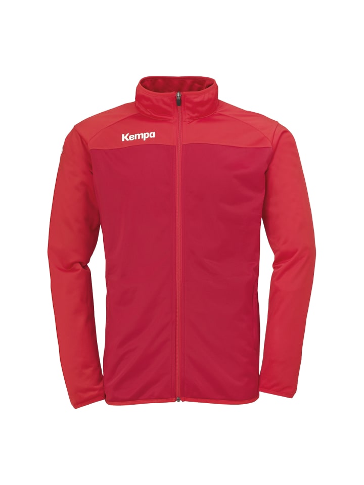 Trainingsjacke PRIME POLY JACKE Kids in chilirot/rot