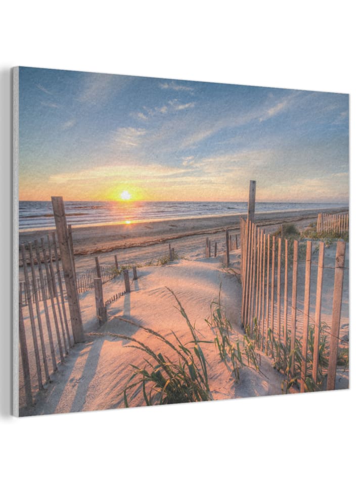 Akustibild Sonnenuntergang Strand