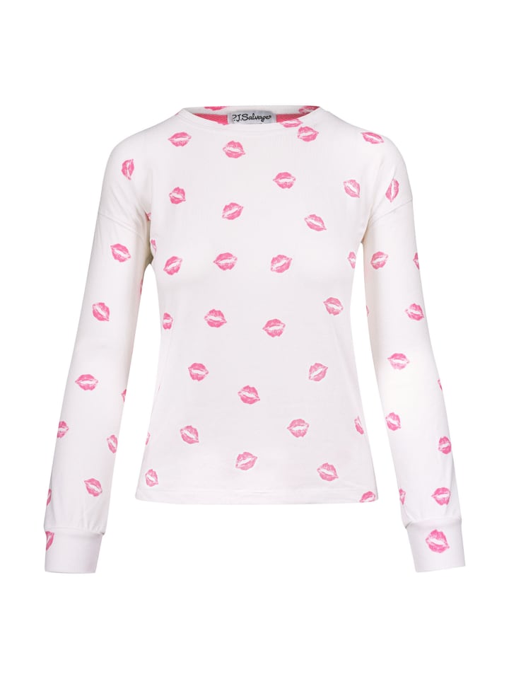 Pyjama l/s - P.J. Salvage Special in Weiß