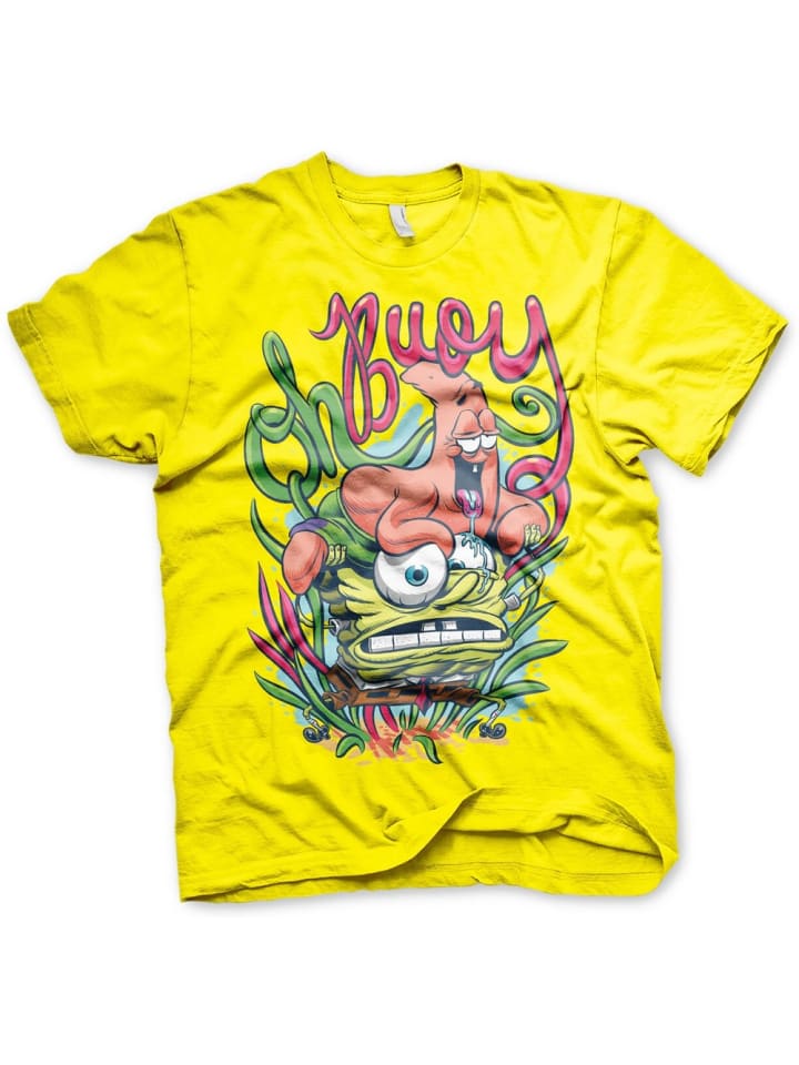 T-Shirt in Gelb
