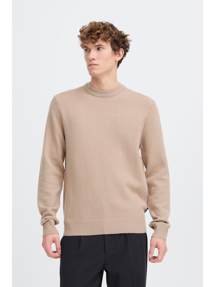 Strickpullover CFAndro in Beige