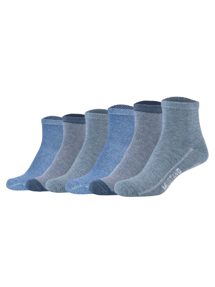 Socken 6er Pack in Stone Mix