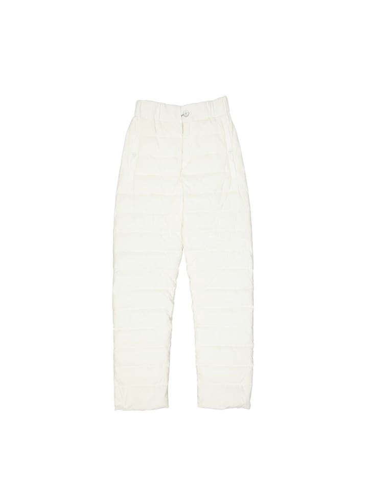 Weiß Polyamid Athletik Hose
