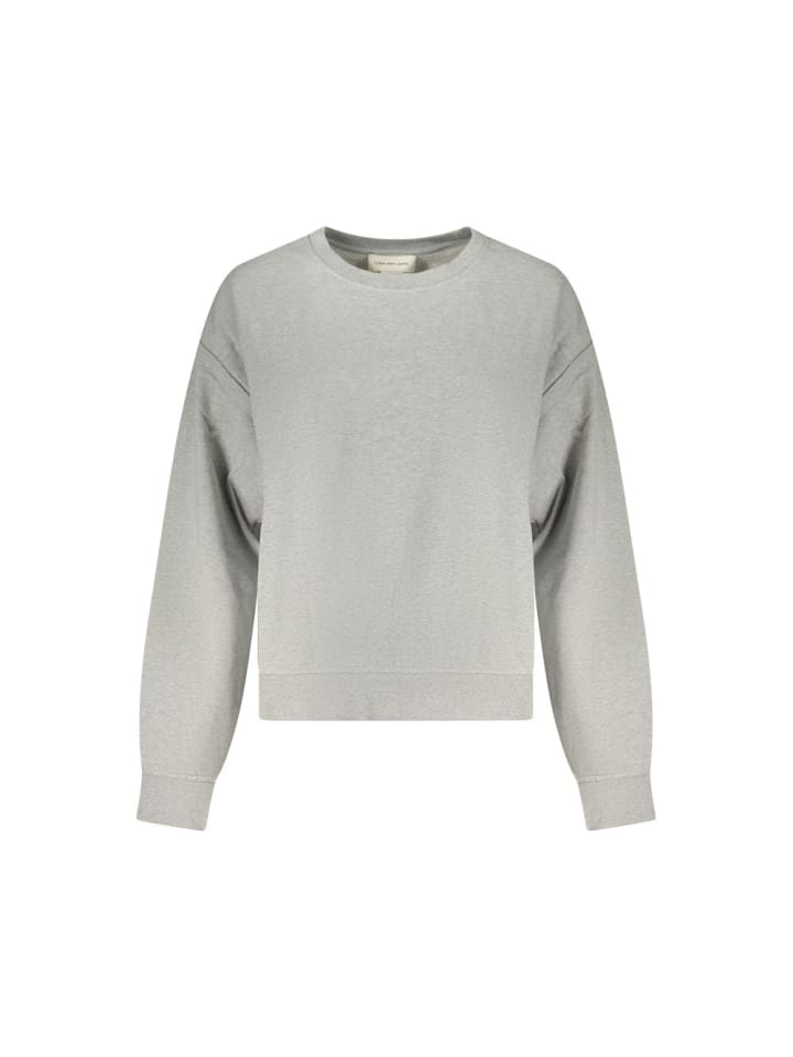 Grau Baumwolle Damen Sweatshirt