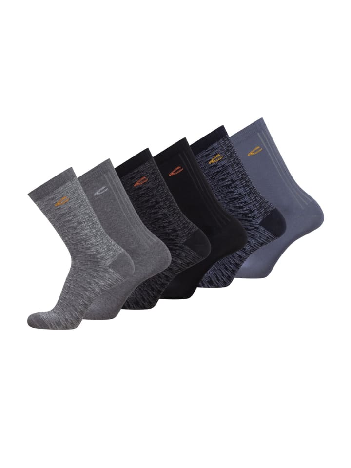 Socken im 6er-Pack in Mehrfarbig