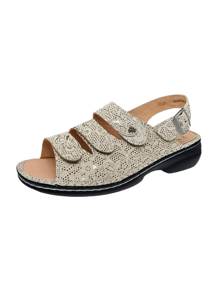 Komfort Sandalen in Beige