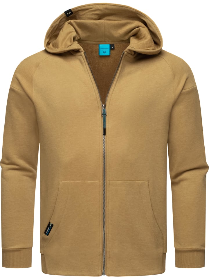 Kapuzensweatjacke Zenway in Brown Sugar