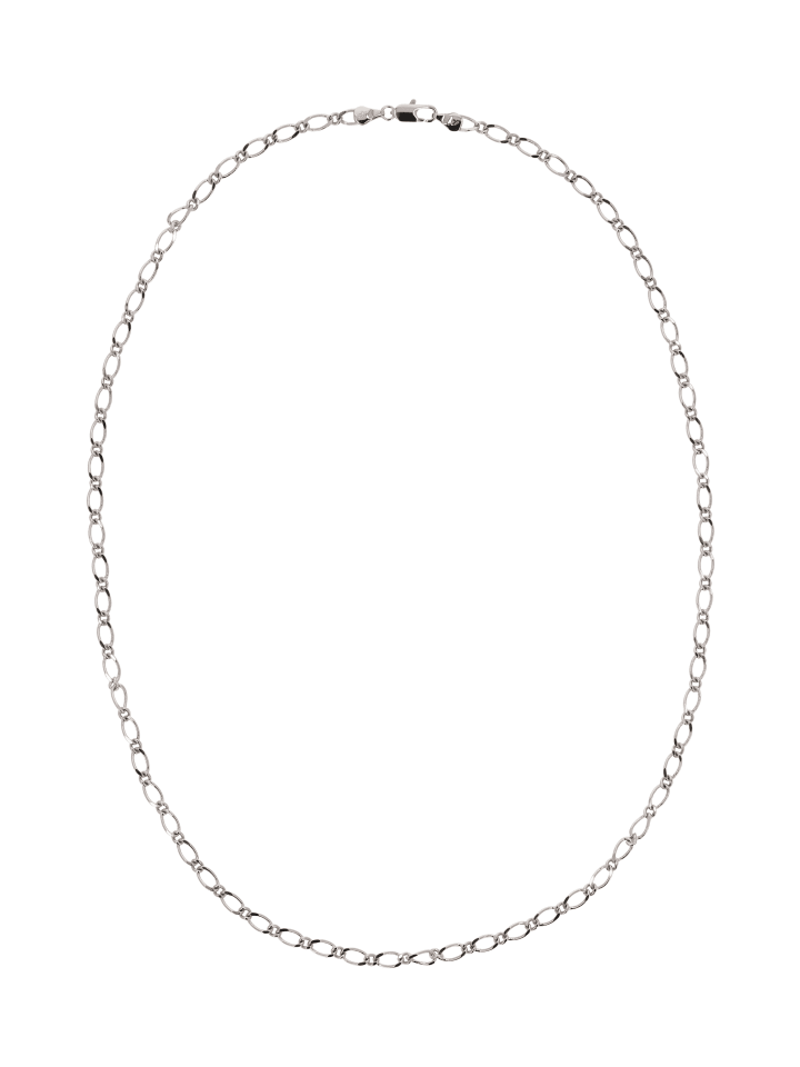 Women Chain Necklace in Silver