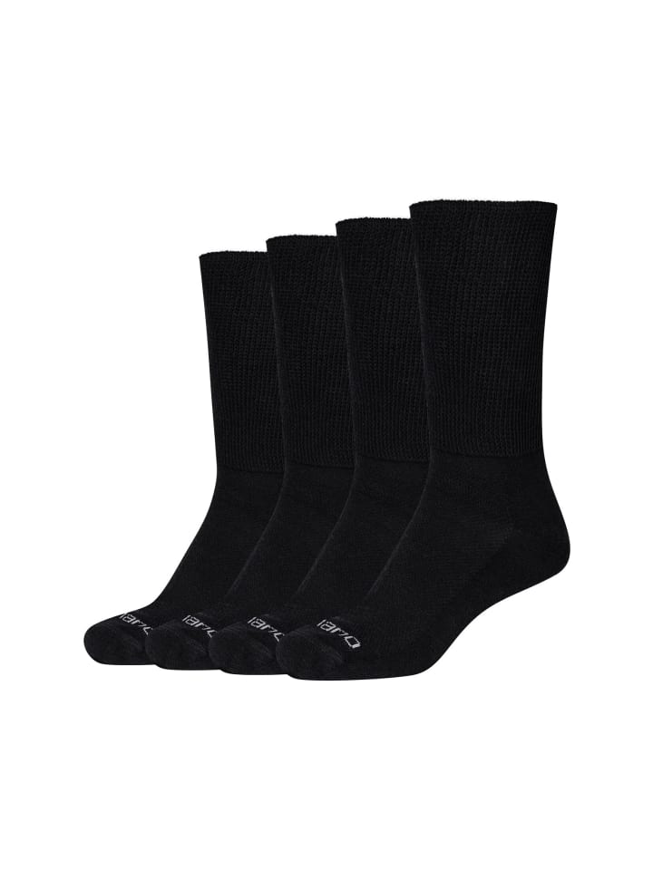 Diabetikersocken 4er Pack black
