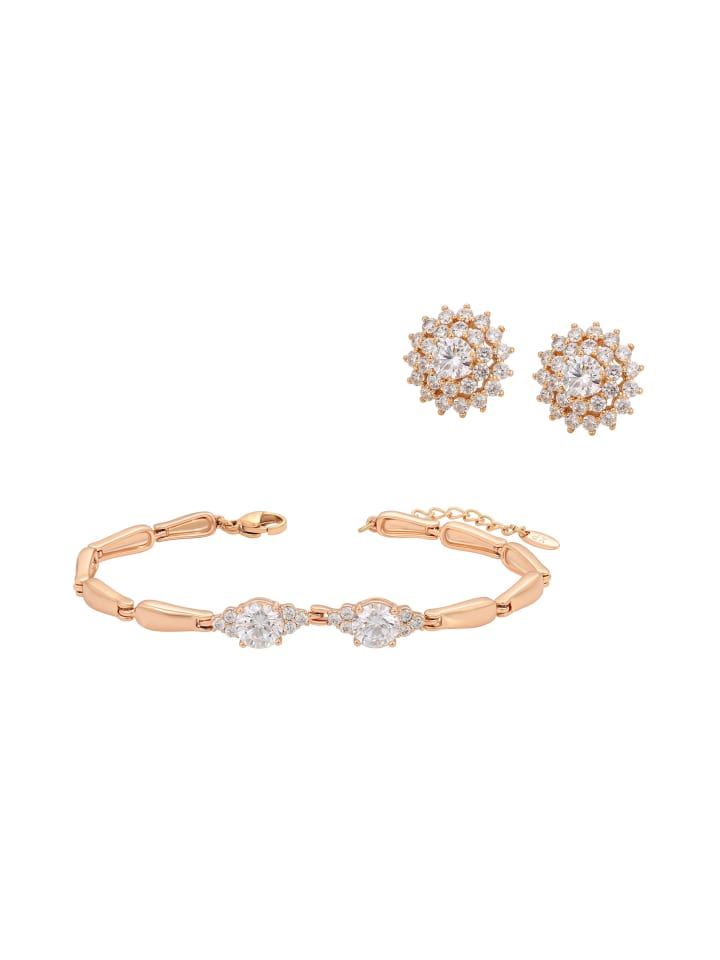 Women Jewelry Set in gold