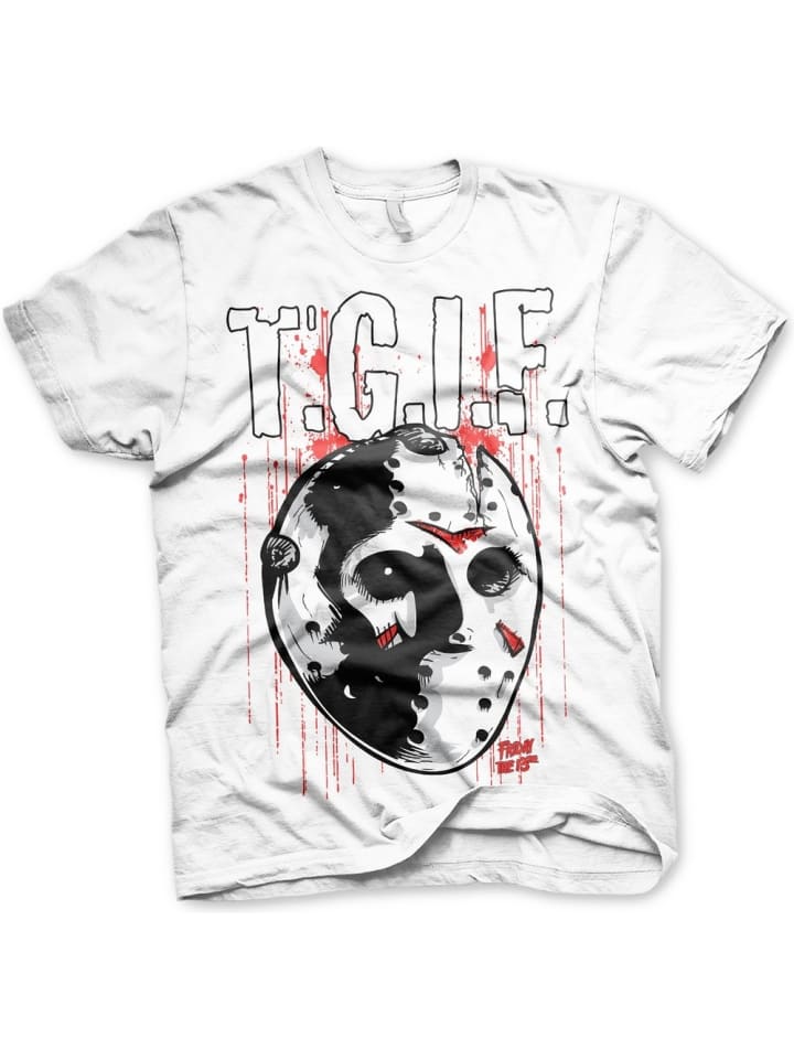 T-Shirt in Weiß