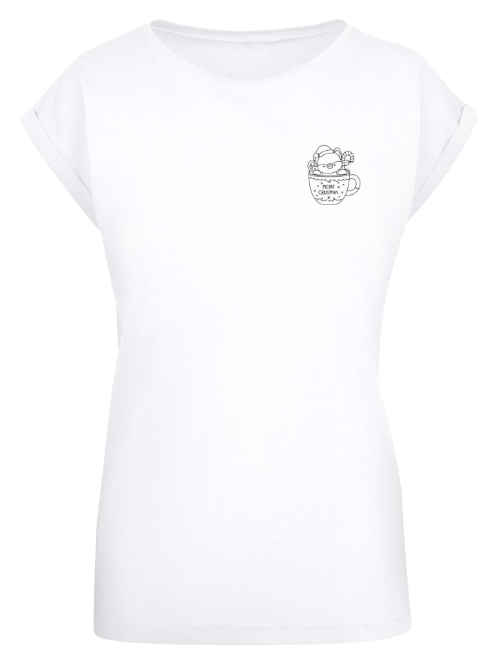 F4NT4STIC T-Shirt Weihnachtstasse in weiß günstig kaufen | limango