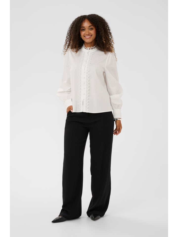Hemd langarm CRSunnia Regular fit in Snow White