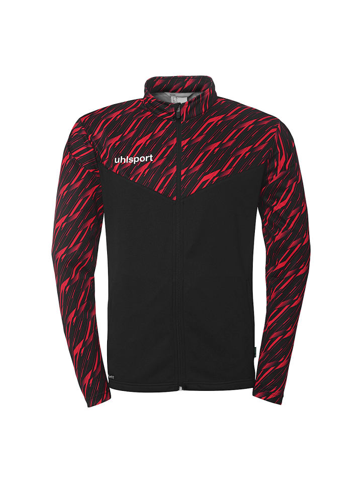 Trainingsjacke Progressive 28 Poly in schwarz/rot
