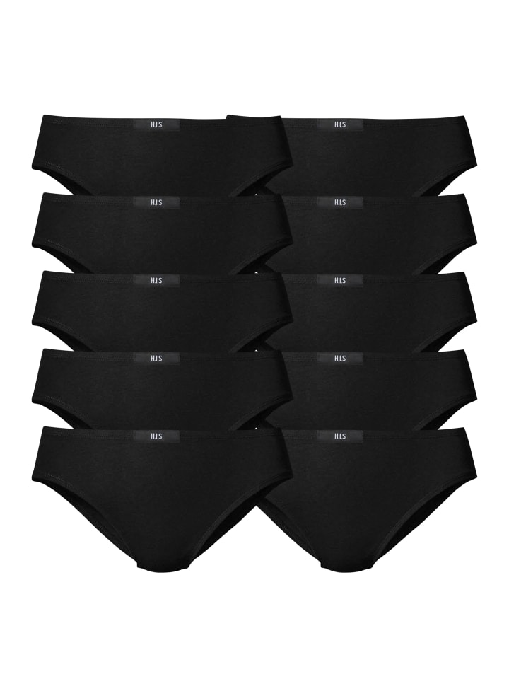 Slip in schwarz, weiß
