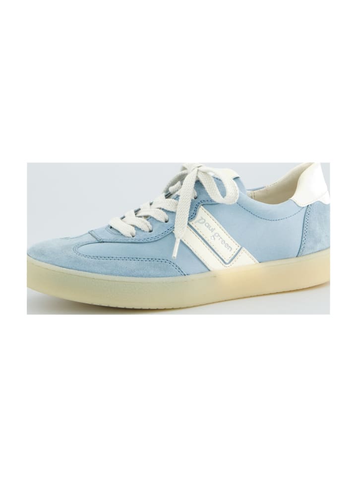 Sportliche Schnürschuhe in Blau