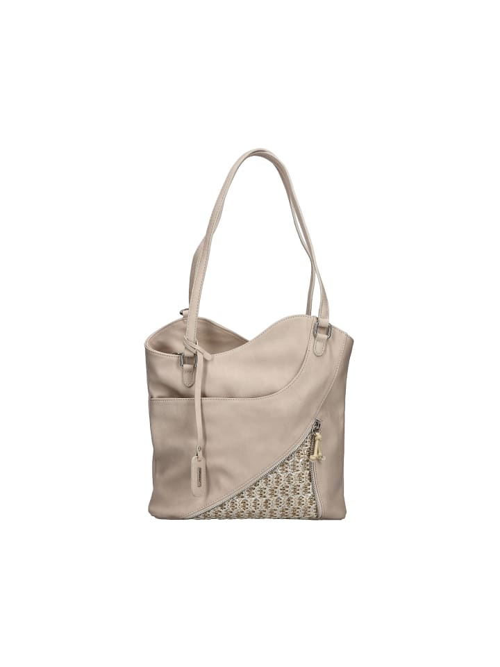 Tasche in beige