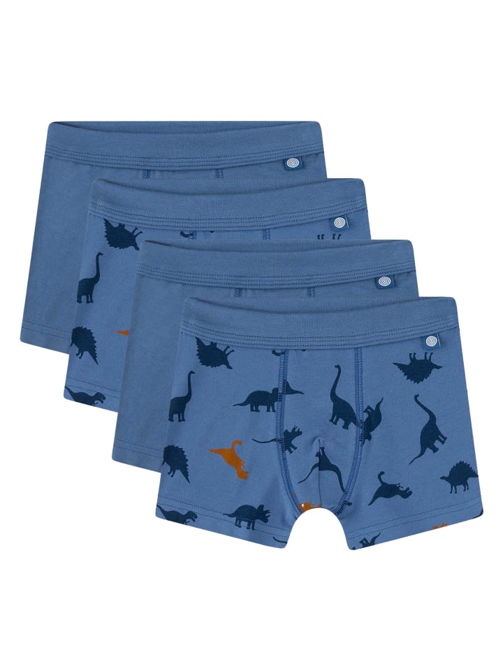 Boxershort 4er Pack in Blau