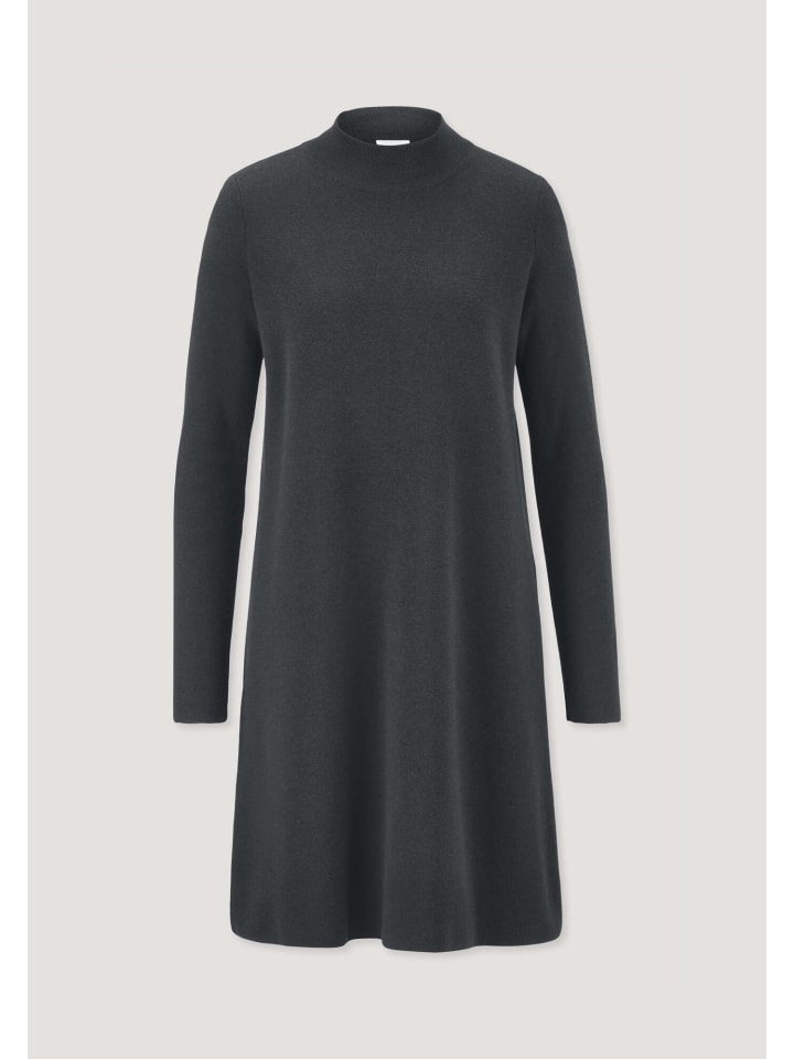 Strick Kleid Relaxed in schwarz