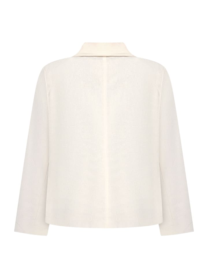 Blazer in ecru