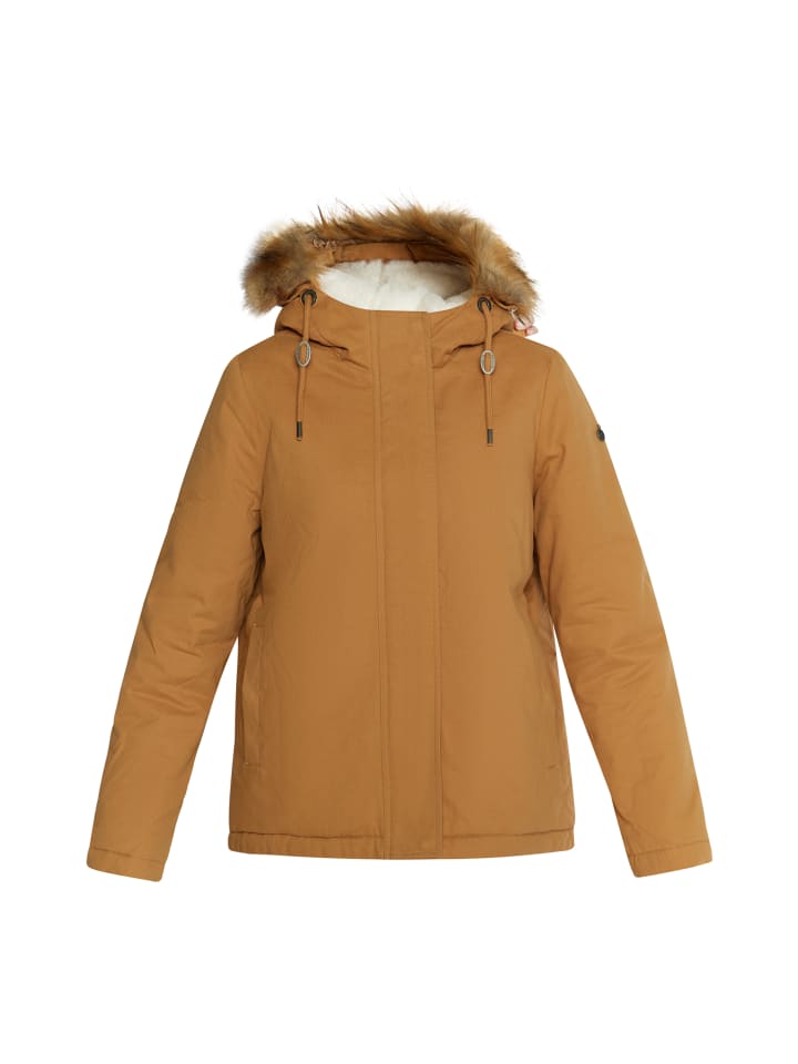 Damen Winterjacke in Kamel